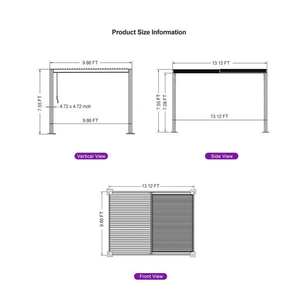 Dimensions du produit