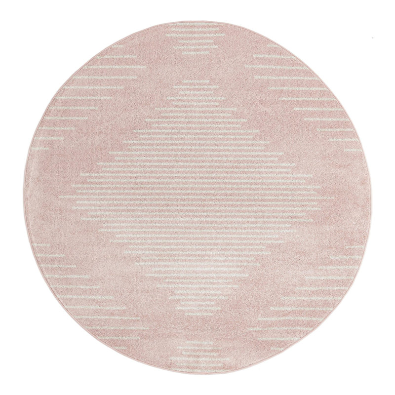 Dacula Performance Moroccan Indoor Rug, Round 6'1"