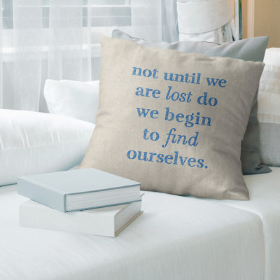 Coussin de citation à l’écriture pour la recherche