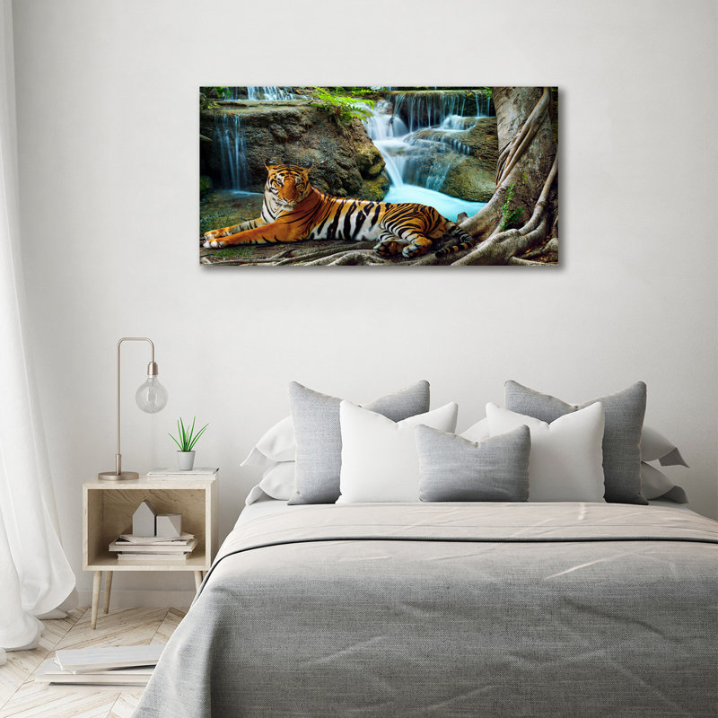 Tiger Waterfall - Wrapped Canvas Print
