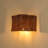 1-Light Boho Rattan Wall Sconce