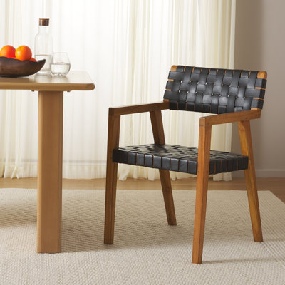 Radbroke 18'' H Solid Wood Armchair