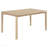 White Washed  Rectangular Dining Table-1627263563
