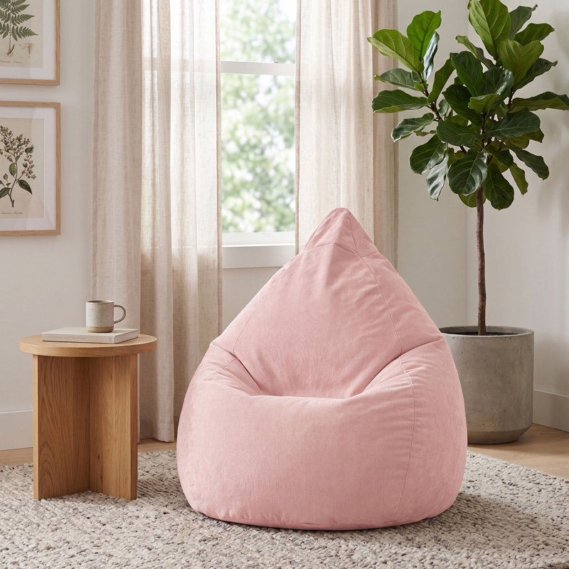 Fauteuil à billes Easy Easy, Rose pastel