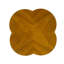 Table de bout à 2 niveaux en bois massif, table d'appoint moderne Mid-Century avec tablette de rangement, noyer-970800847