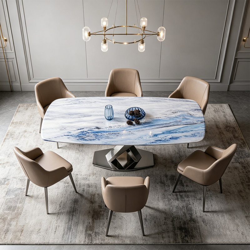 Table de salle à manger rectangulaire