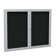 Enclosed Fabric Bulletin Boards Enclosed Cabinet Fabric Bulletin Board
