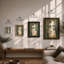 Bamboo Study Botanical - Framed Print-1056945039-1056945043