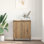  Sideboard Black Oak 60 X 35 X 70 Cm Engineered Wood