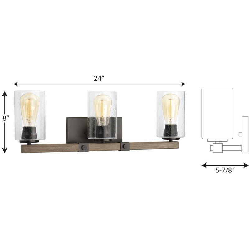 Alynda 3 - Light Dimmable Vanity Light