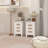 Nightstands Set Of 2 With Rattan-Woven Surfaces And Three Drawers, Exquisite Elegance With Storage Solutions For Bedroom-1376409135