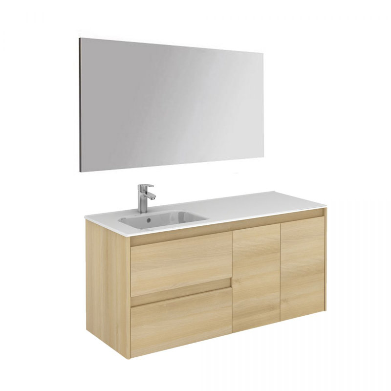 Ambra 47.5'' W Single Vanity, Nordic Oak