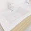 Ensemble de meuble-lavabo double autoportant moderne avec lavabo en résine-2046153320-2046153326