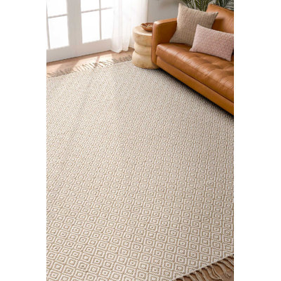 Tapis rectangulaire en jute / sisal Kenyari