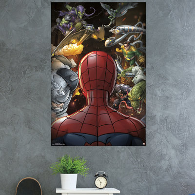Impression sur papier spider-man-méchants