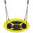 Machrus Swingan 37.5 IN Super Fun Nest Swing With Adjustable Ropes - Solid Fabric Seat Design-19674954
