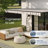 Retractable Home Patio Awning | Deck Canopy |UV Protection Sunshade | Manual Black Frame | Upgraded 2024-45055558-63869572-109194833