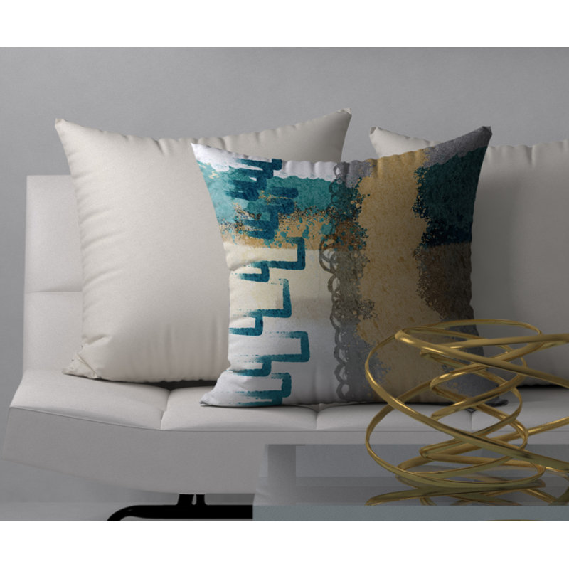 Coussin décoratif carrée, 24 po x 24 po