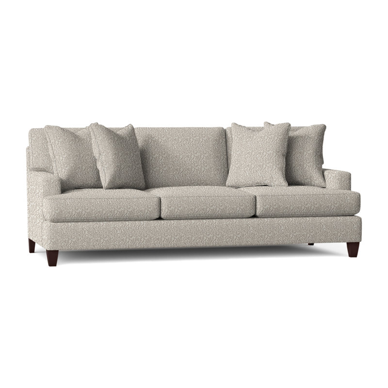 Mila Sofa, Mocha, Cream Chenille 1548-002