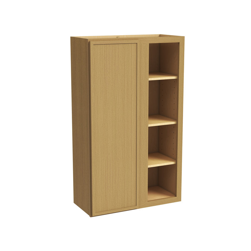 Meuble d'angle mural de cuisine CASAINC prêt à assembler L 68,6 cm x H 106,7 cm x P 30,5 cm, L 27 po x H 42 po