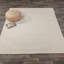 Tapis décoratif en laine mélangée à la main Dawson-919533378
