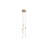 Motif 3 - Light Brushed Gold LED Cluster Pendant-71261515