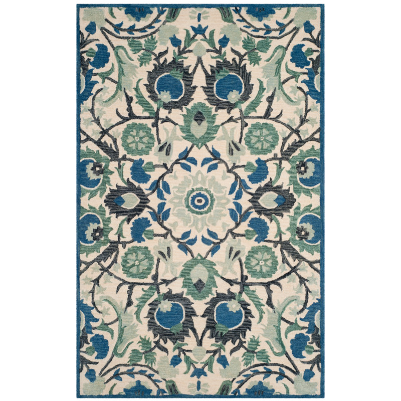 Tapis en laine touffeté à la main Antiquity, Rectangle 3 pi x 5 pi
