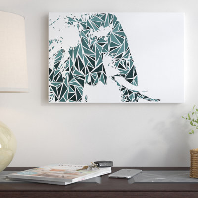 "Éléphant" par Cristian Mielu-impression sur toile tendue