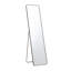 Modern Rectangular Metal Floor Black Hotel  Mirror
