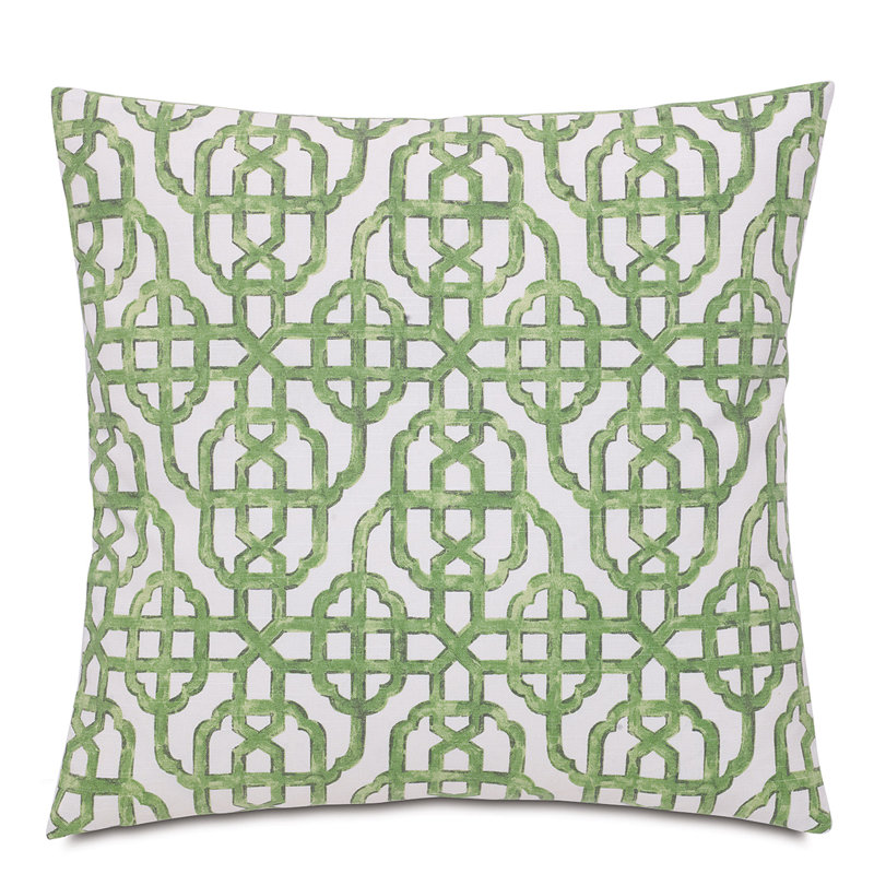 Housse et insert de coussin carré en coton Tresco