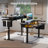 Labelle 58.1" W Rectangle Standing Desk-1518134659