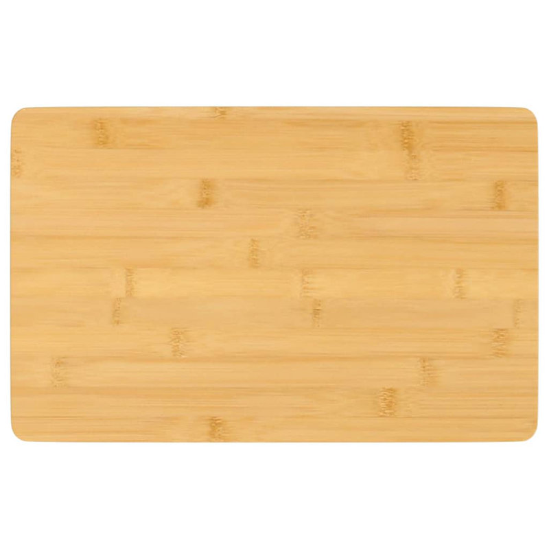 Assiette à pain et à beurre en bambou de 0 po Gustavs, ensemble de 6