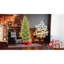 8ft Christmas Tree With 500 Pre - Strung Warm White Led Lights, 1612 Mixed Tips, Space Saving For Offices Slim Quick & Easy Decorating Corners