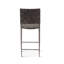 Lund 17" Counter Chair In Tobacco Buffalo Leather With Iron-620894982