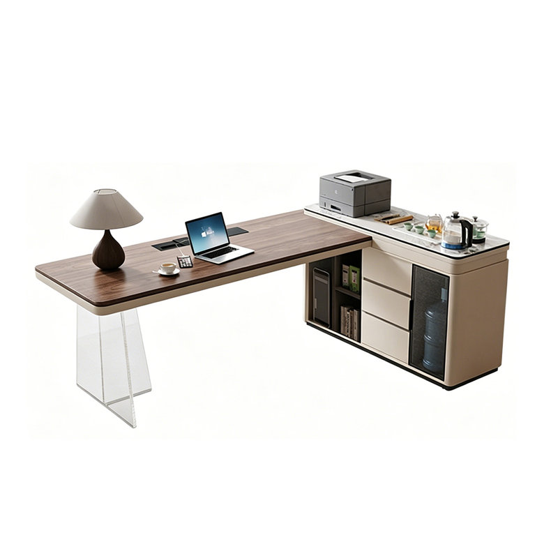 Table basse et bureau de direction 62,99 po de style Renaissance, H 32,28 po x l 62,99 po x P 55,12 po