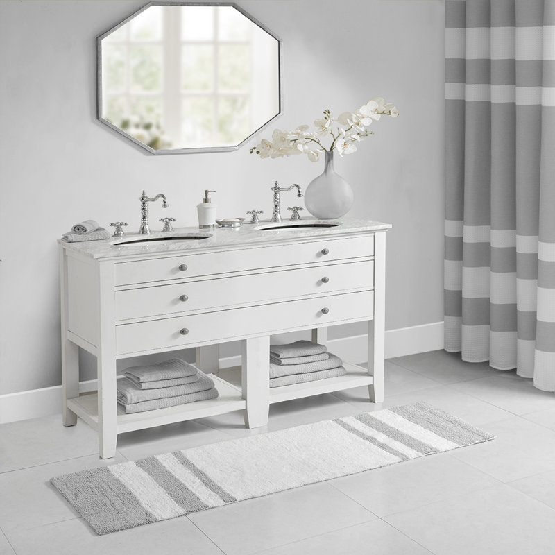 Tapis de bain réversible