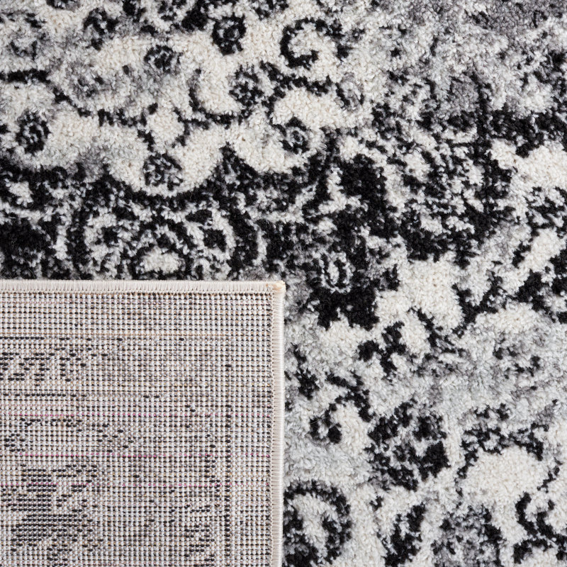 Tapis oriental tissé à la machine Hawkin, Rectangle 6 pi x 9 pi