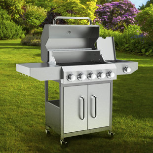 Gril en acier inoxydable - Pro-Style Power et 647 pouces carrés pour les grillades et les réceptions