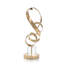 Antique Brass Sculptural Ribbons I