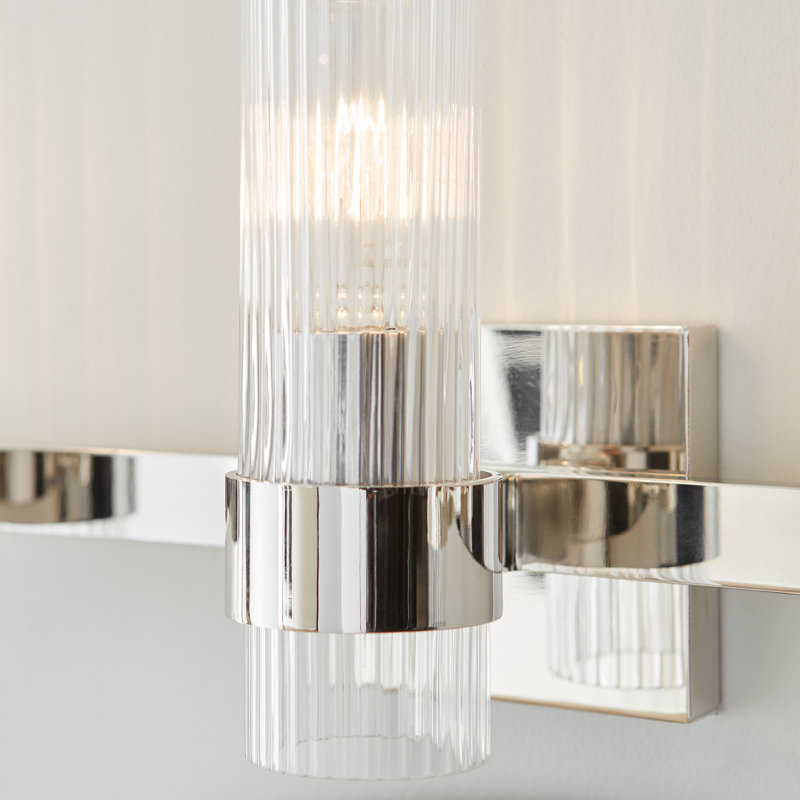 Geneva 3 - Light Vanity Light, Polished Nickel