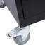 Chariot de chargement noir pour 30 personnes, tablettes et ordinateurs portables - avec portes verrouillables, roulettes, finition de revêtement de puissance, tablette pour ordinateur portable 30 + 2 baies, noir, chargement rapide, rangement sécurisé, conception facile à assembler