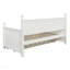 Wood Daybed with Three Drawers ,Twin Size Daybed,No Box Spring Needed ,White