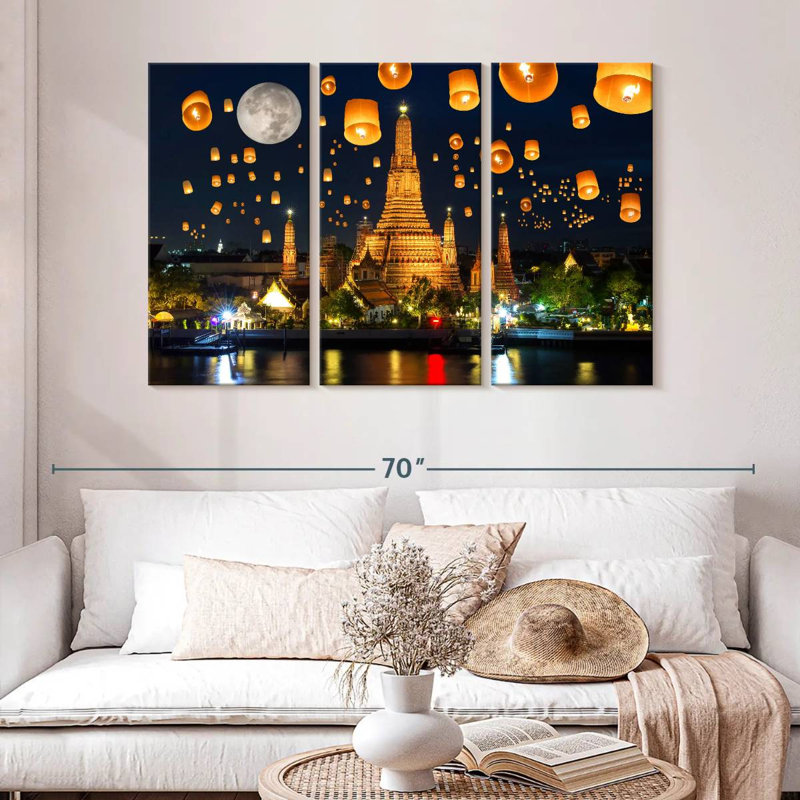 Lilie Yee Peng Lantern Festival, 32" H x 50" W