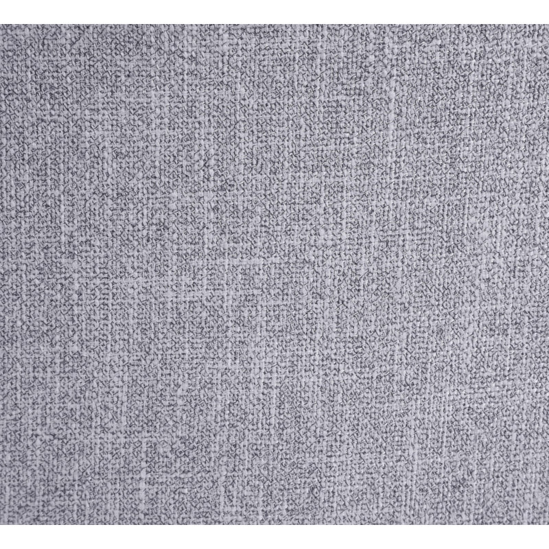 Ensemble de 2 chaises d'appoint Merel en lin gris et chêne gris