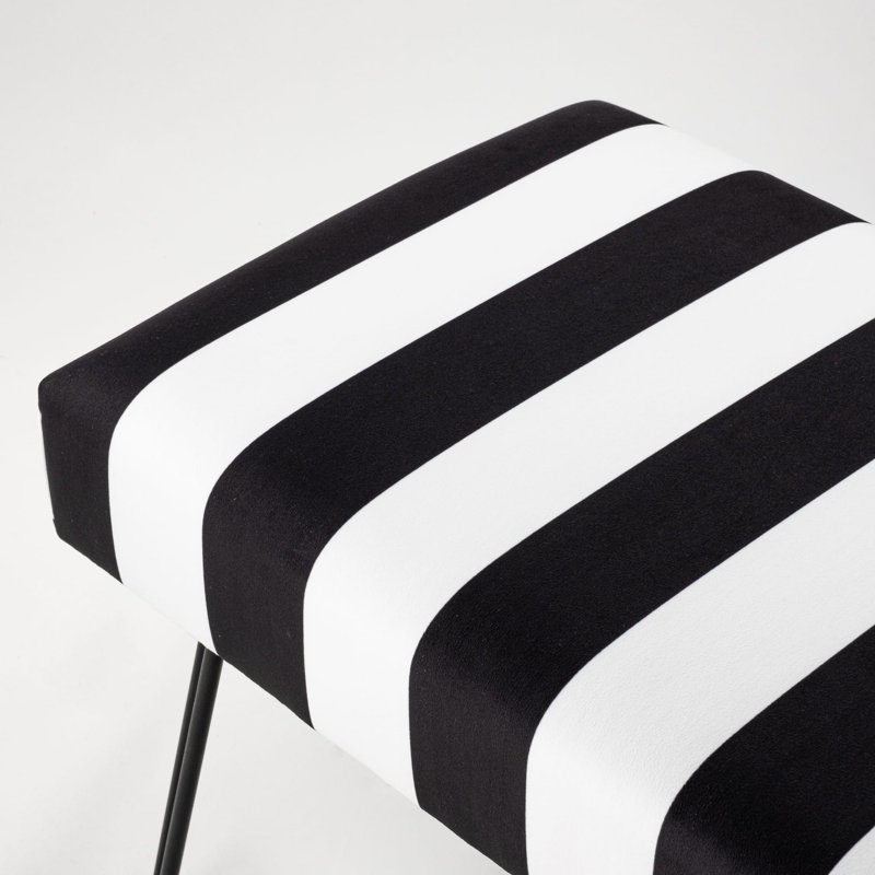 Eulan Velvet Upholstered Bench, H40 x W100 x D30cm