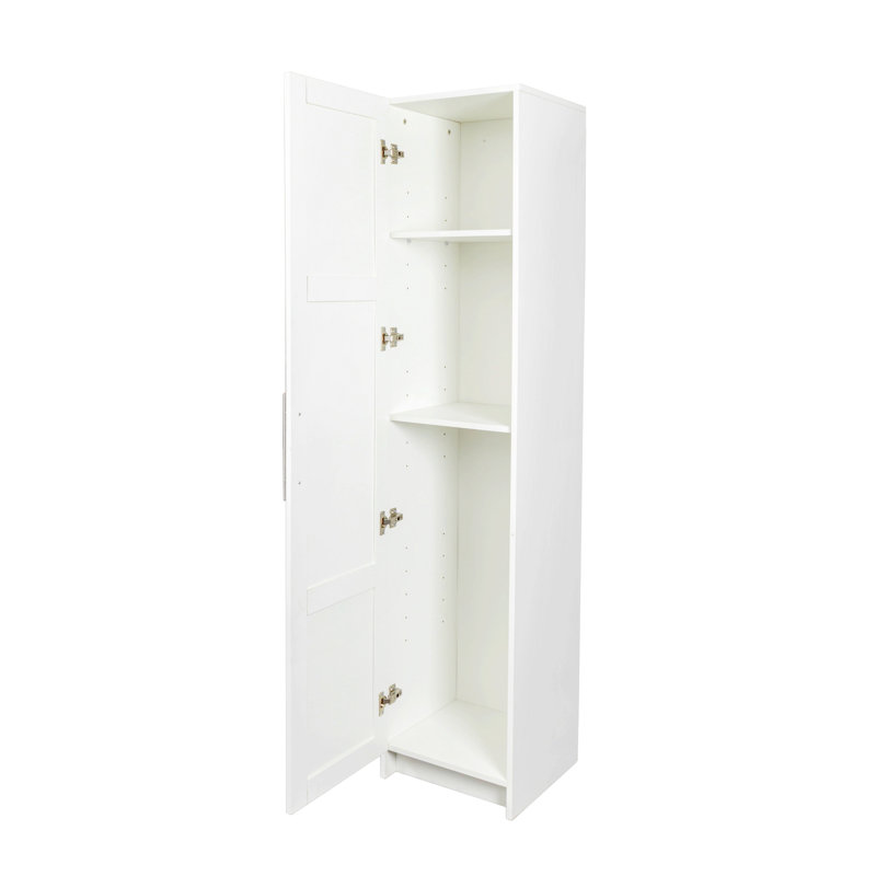 Latitude Run Stackable Wall-Mounted Storage Cabinet – 70.8" Tall Multi-Purpose Organizer with Adjustable Shelves, 15.75" Depth