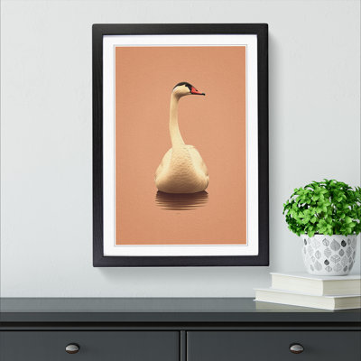 Goose Minimalism No.2 - Framed Print