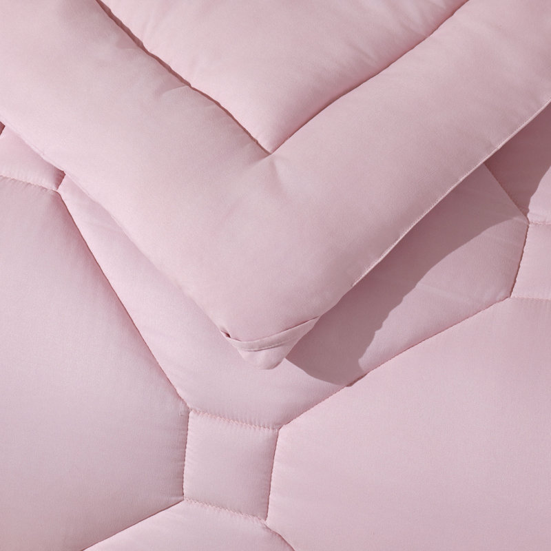  Ensemble d'édredon 8 pièces avec draps toutes saisons dans un sac, Édredon très grand + 7 pièces supplémentaires, Rose