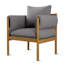 Fauteuil d'appoint 33 po Mid-Century-66675755