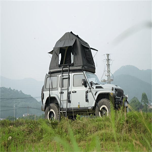 Portable Amphibious inflatable tent for camping Foldable Offroad Roof top tent Floating tent with ladder